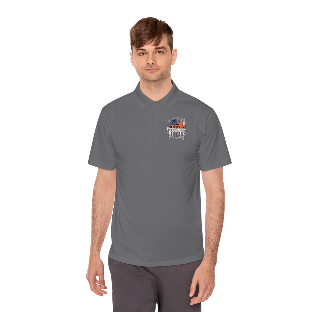 Men's Sport Polo Shirt Life to Short C8