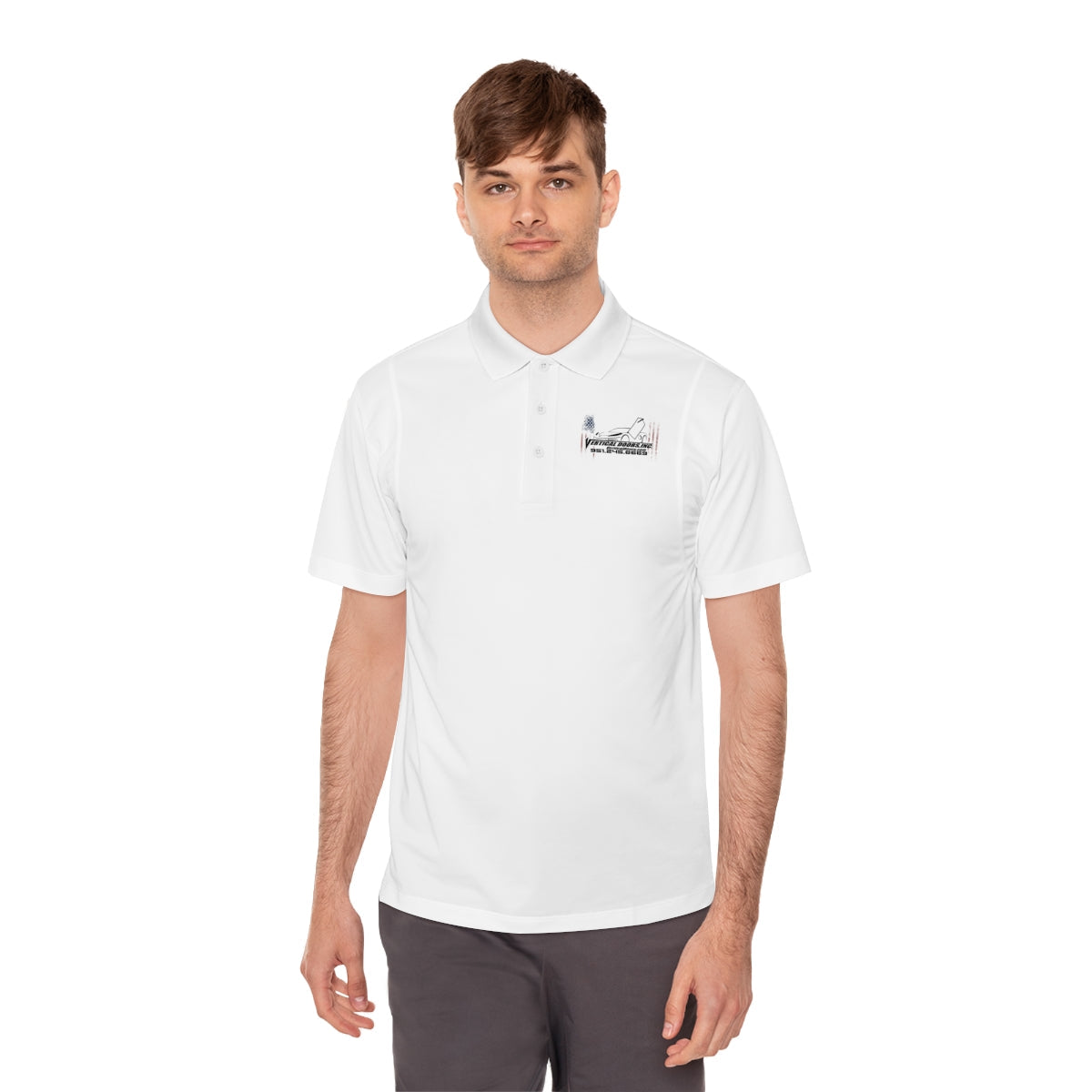 Men's Sport Polo Shirt VDI C8 LOGO