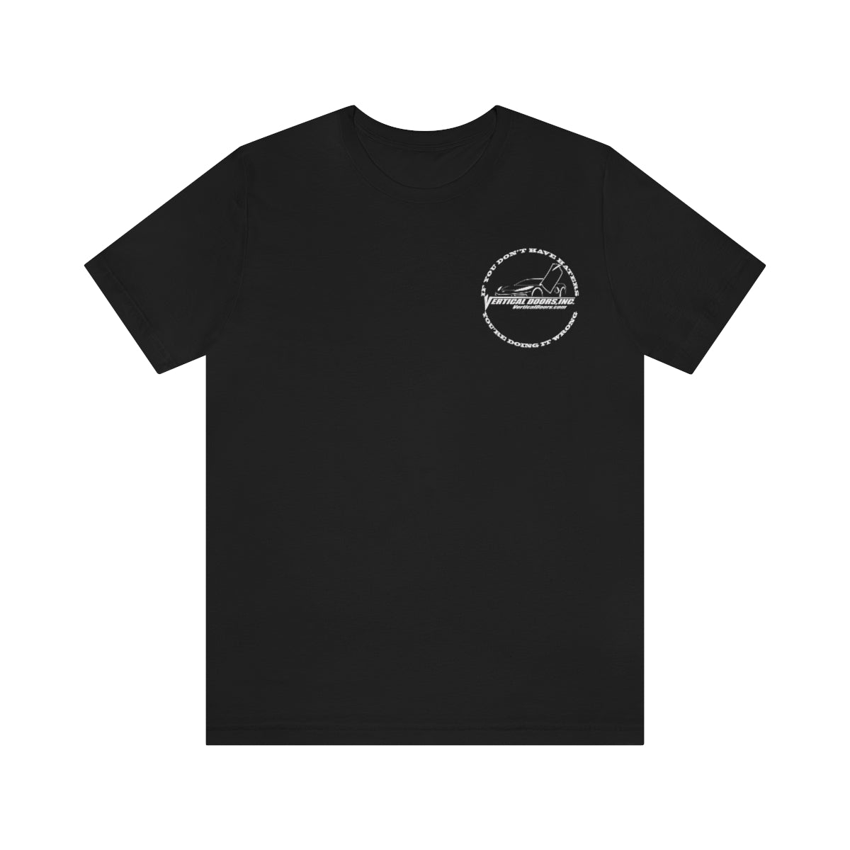 Unisex Jersey Short Sleeve Tee Haters C8