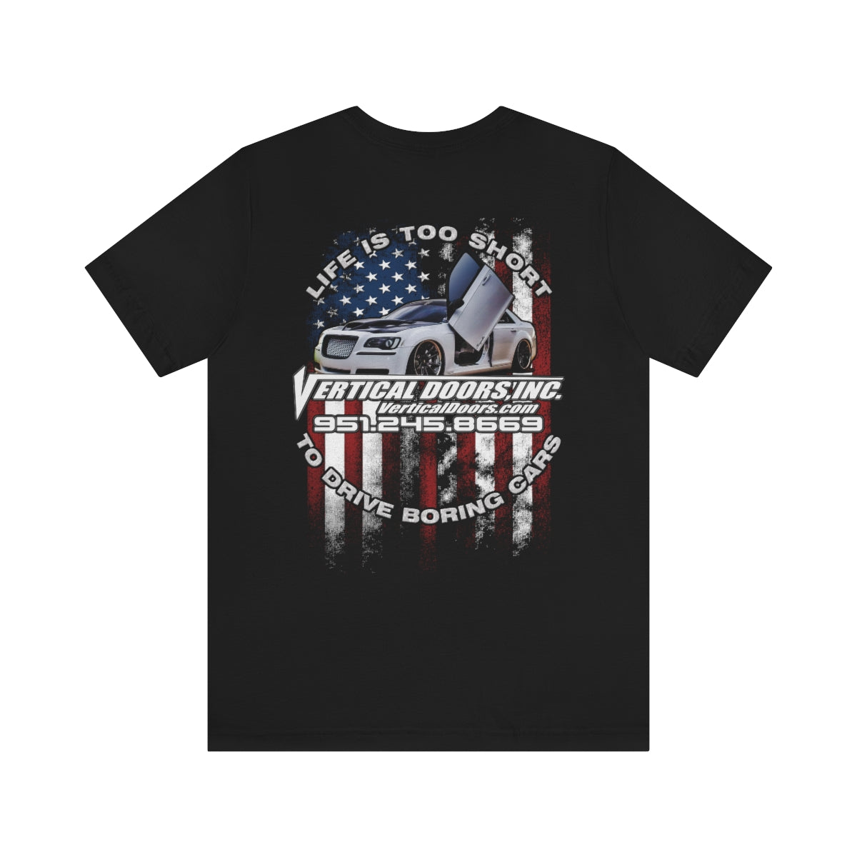 Unisex Jersey Short Sleeve Tee Life is too short Chrysler 300