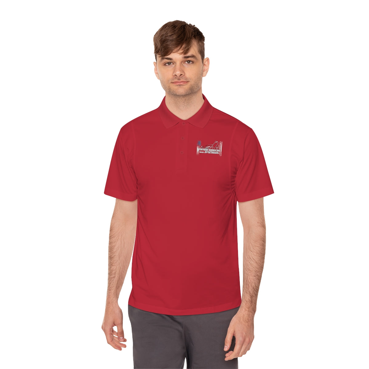 Men's Sport Polo Shirt VDI C8 LOGO