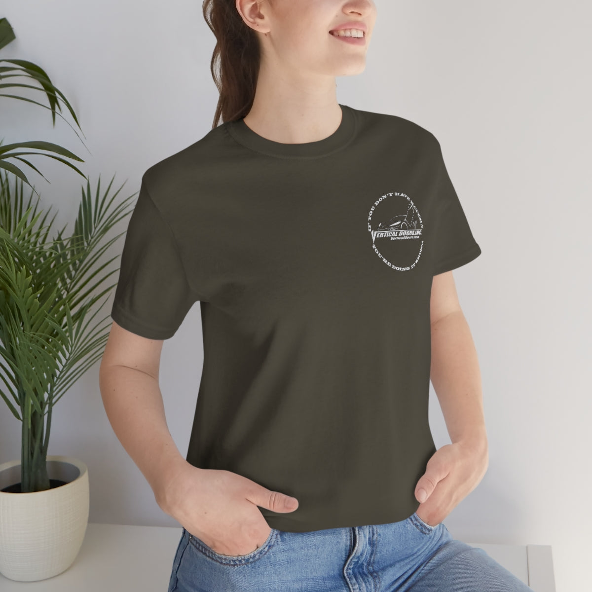 Unisex Jersey Short Sleeve Tee Haters C8