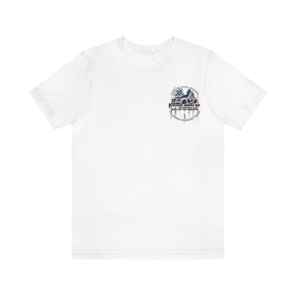Unisex Jersey Short Sleeve Tee Life is too short Chrysler 300