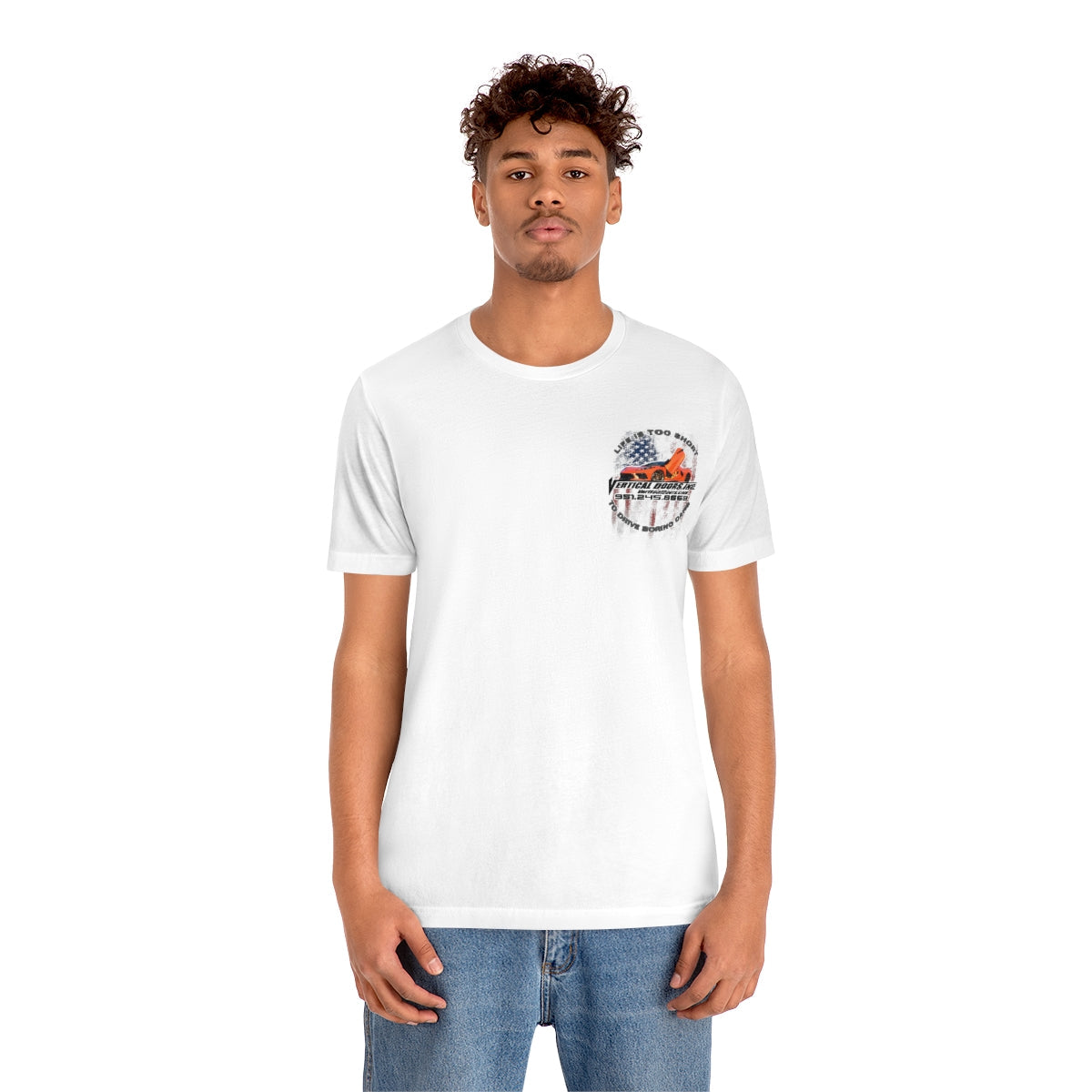 Unisex Jersey Short Sleeve Tee Life is too short C8