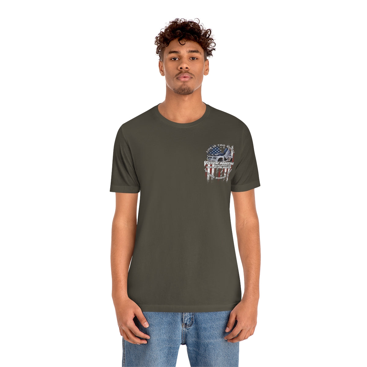 Unisex Jersey Short Sleeve Tee Life is too short Chrysler 300
