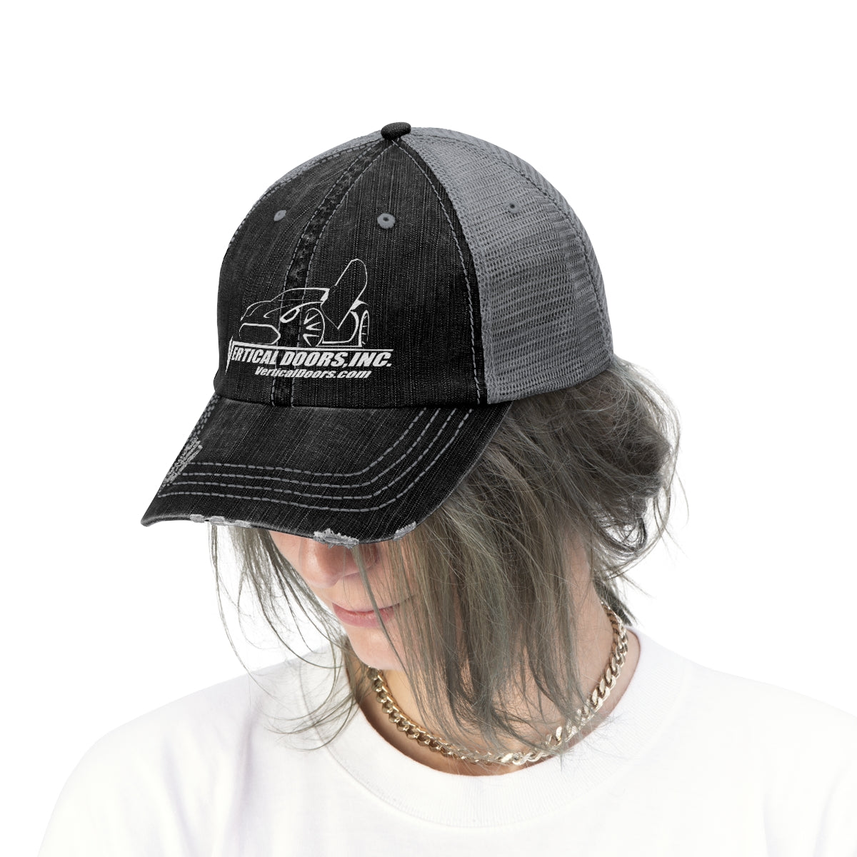 Unisex Trucker Hat Vertical Doors, Inc.