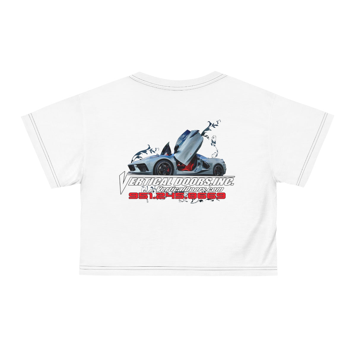 AOP Crop Tee Chevrolet Corvette C8