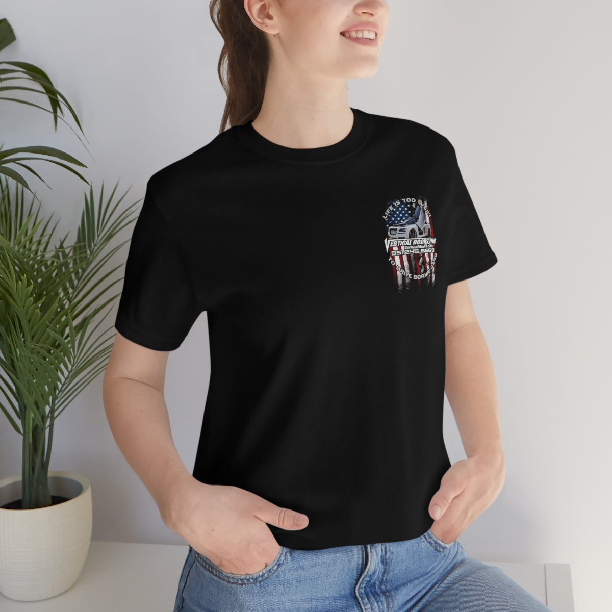 Unisex Jersey Short Sleeve Tee Life is too short Chrysler 300
