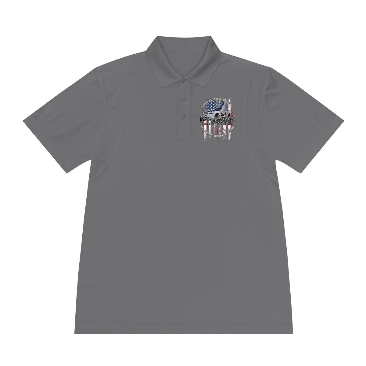 Men's Sport Polo Shirt Life is too short Chrysler 300