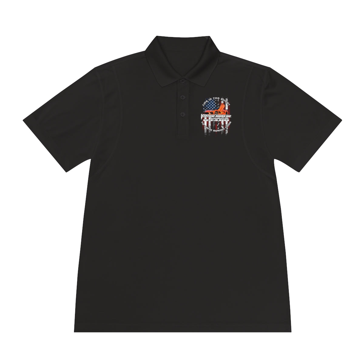 Men's Sport Polo Shirt Life to Short C8
