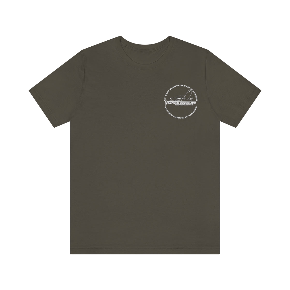 Unisex Jersey Short Sleeve Tee Haters C8