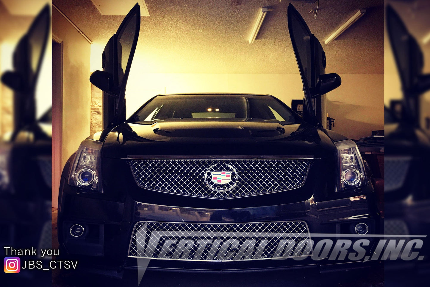 Cadillac CTS 2008-2013 4DR Vertical Doors
