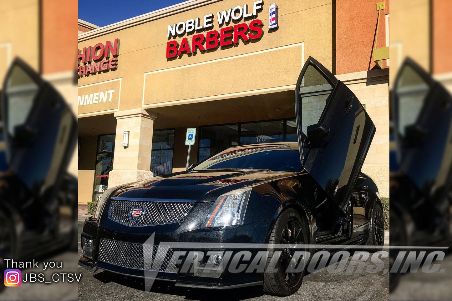 Cadillac CTS 2008-2013 4DR Vertical Doors