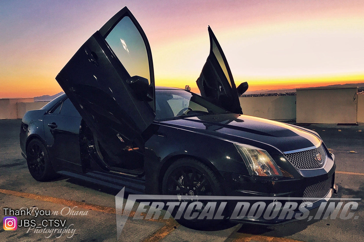 Cadillac CTS 2008-2013 4DR Vertical Doors