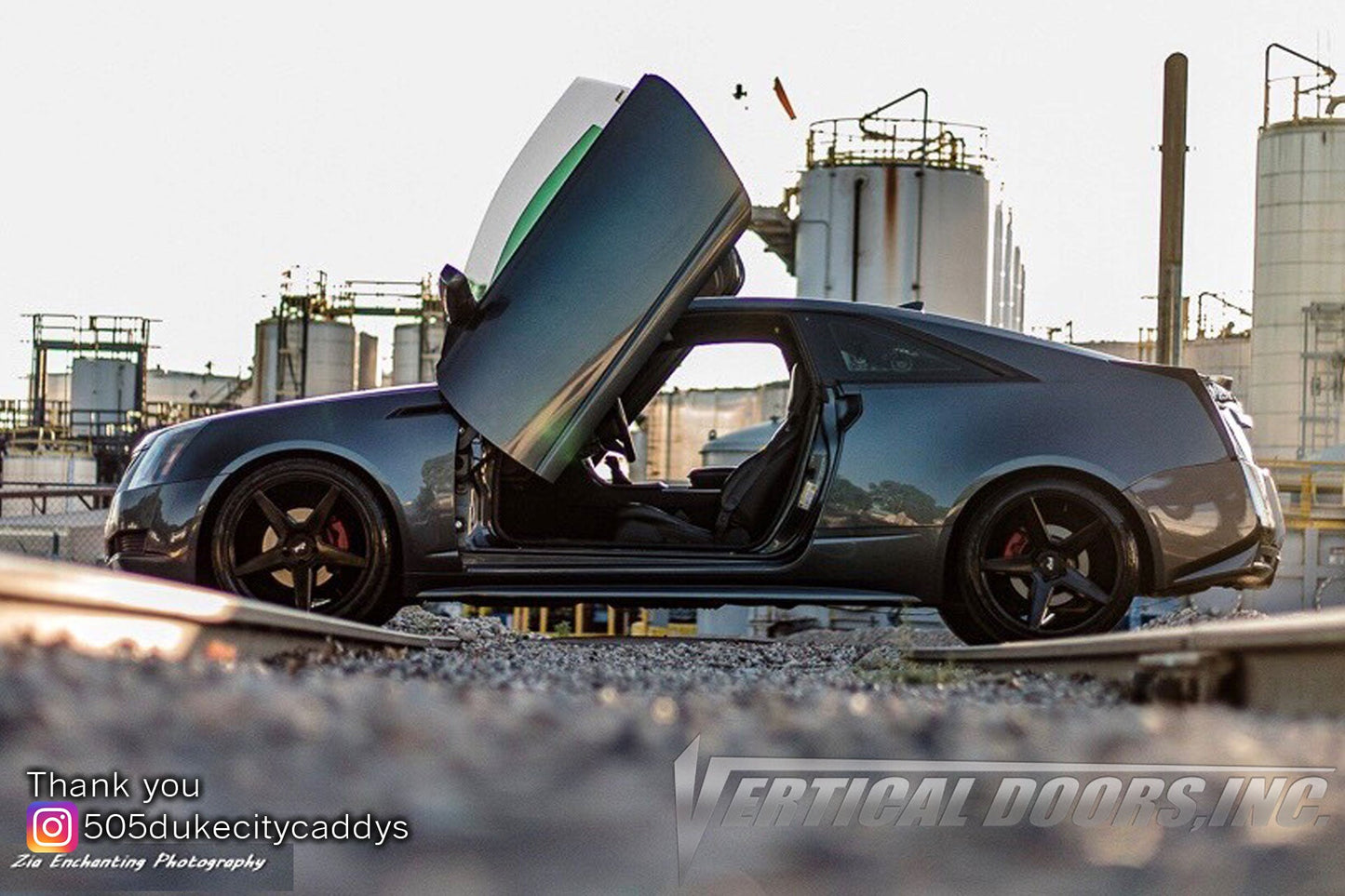 Cadillac CTS 2008-2014 2DR (CTS-V) Vertical Doors Kit