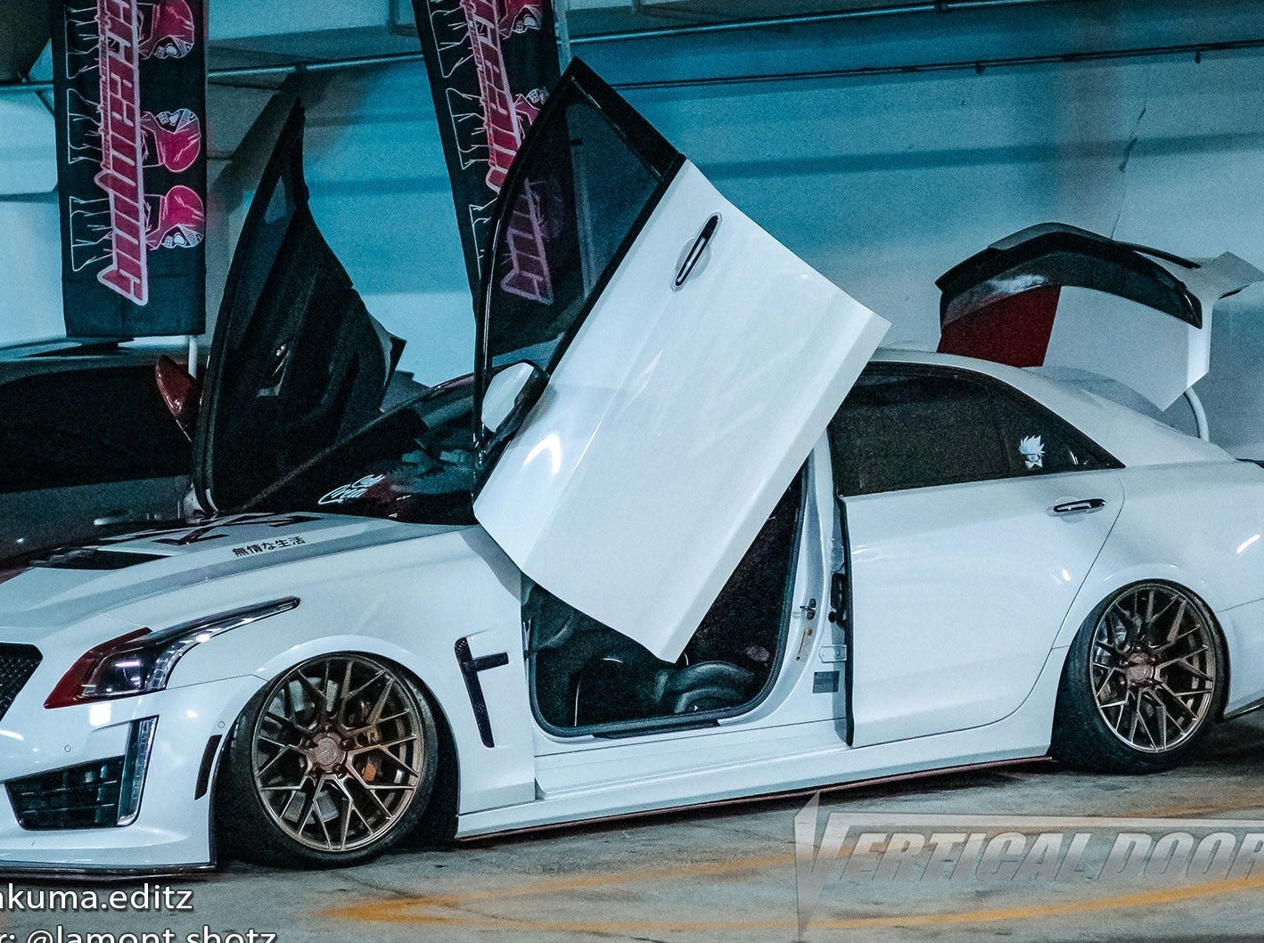 Cadillac CTS 2014-2019 4DR (CTS-V) Vertical Doors