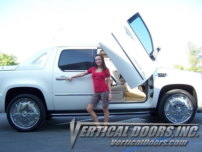 Cadillac Ext 2007-2013 Vertical Lambo Doors Conversion Kit