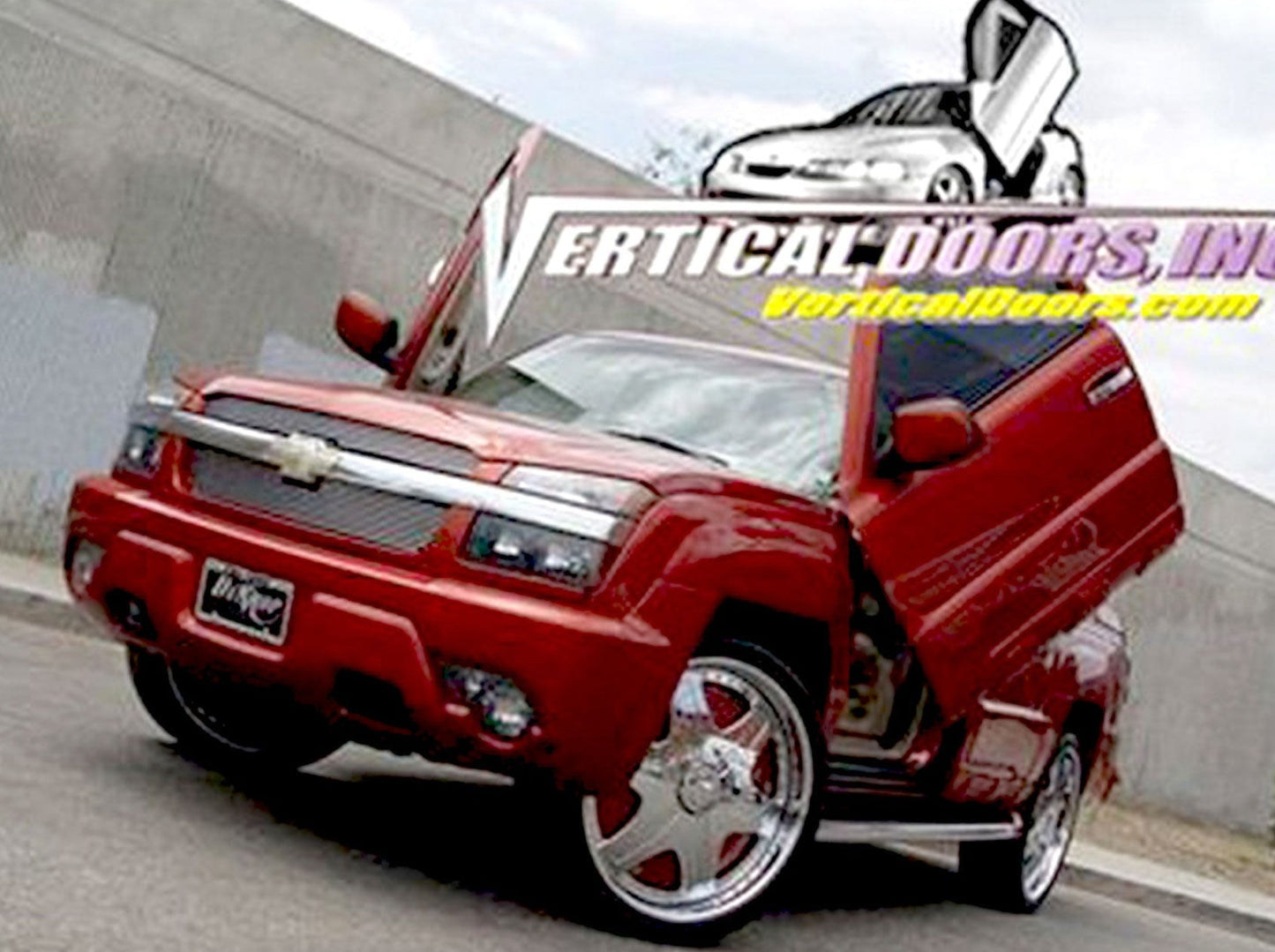 Chevrolet Avalanche 2003-2006 Vertical Lambo Doors Conversion Kit