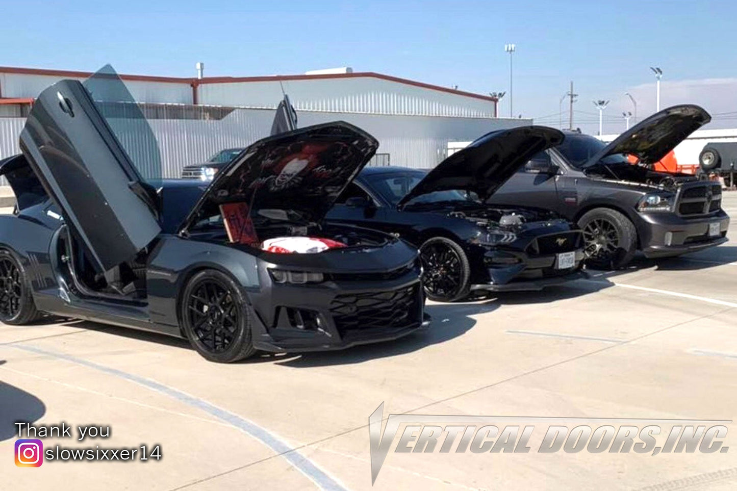 Chevrolet Camaro 2010-2015 Vertical Doors