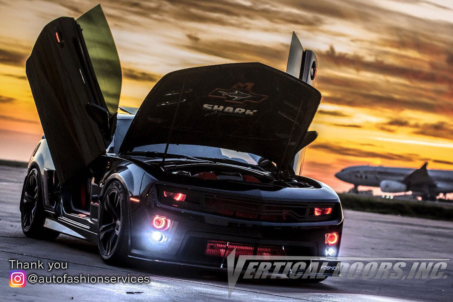 Chevrolet Camaro 2010-2015 Vertical Doors
