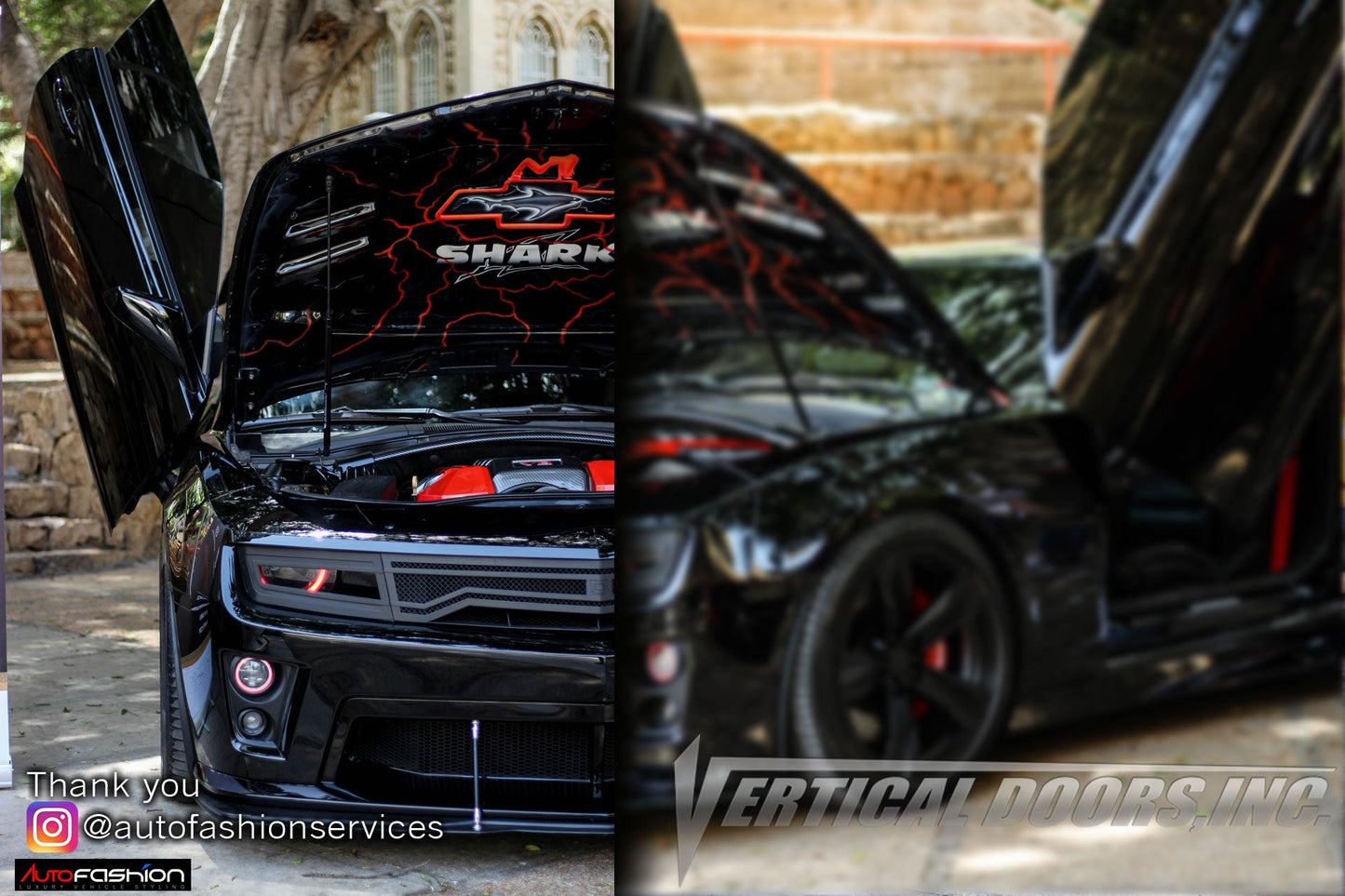 Chevrolet Camaro 2010-2015 Vertical Doors