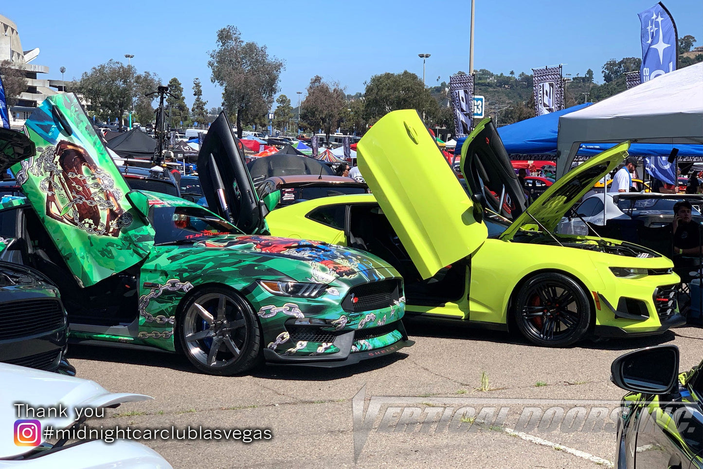 Chevrolet Camaro 2016-2023 Vertical Doors Kit