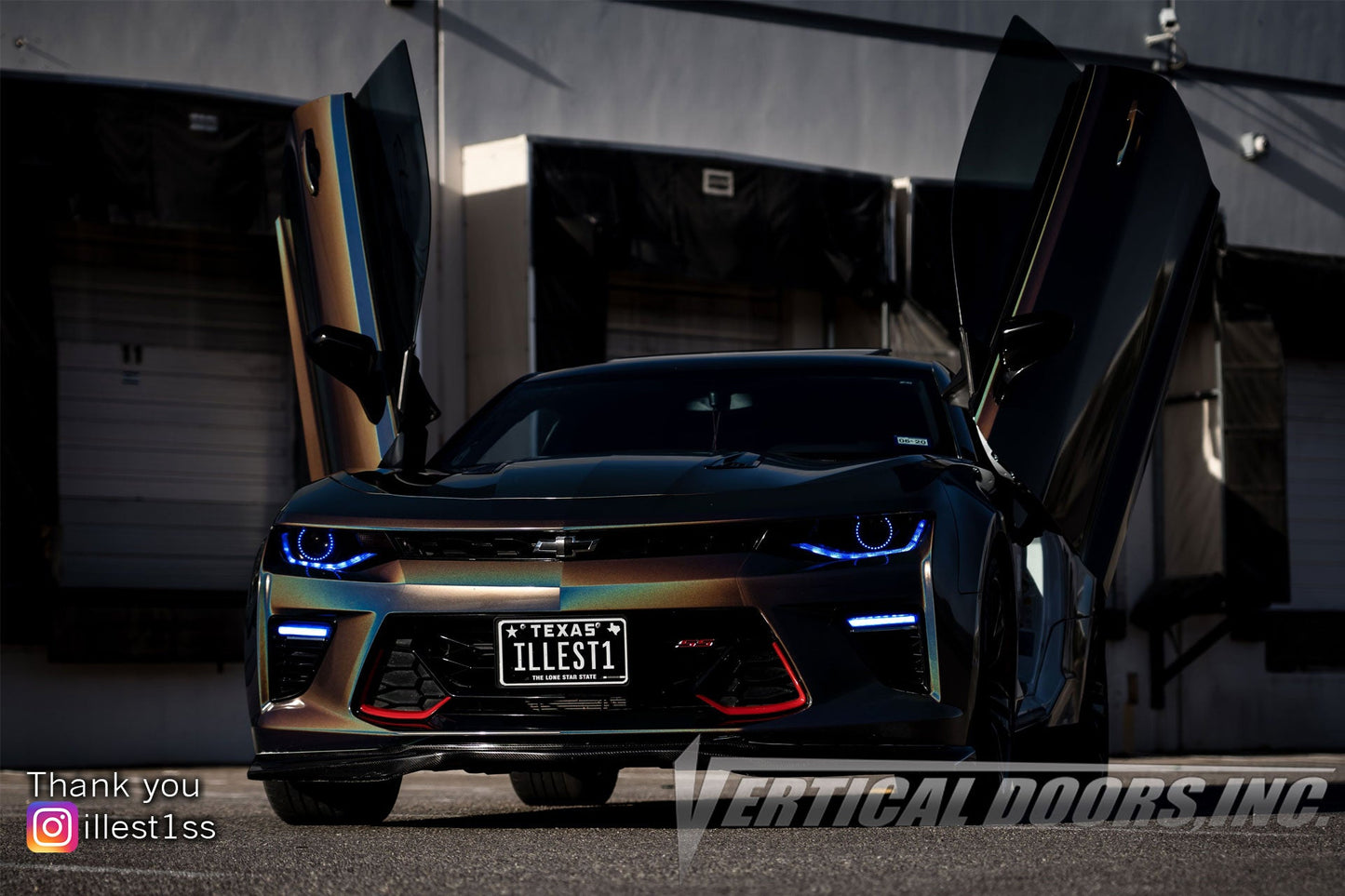 Chevrolet Camaro 2016-2023 Vertical Doors Kit