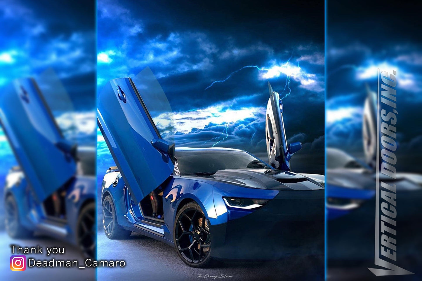 Chevrolet Camaro 2016-2023 Vertical Doors Kit