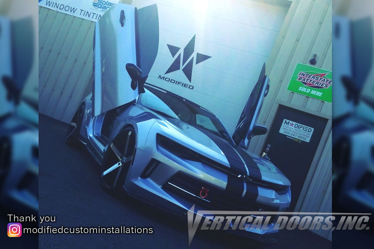 Chevrolet Camaro 2016-2023 Vertical Doors Kit