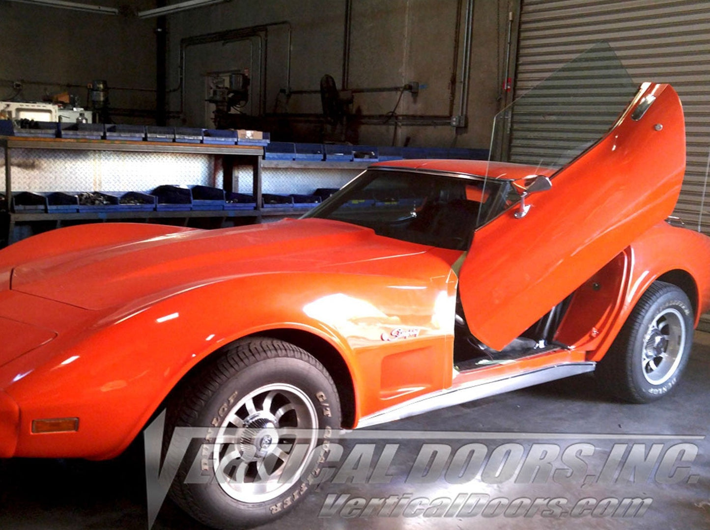 Chevrolet Corvette C-3 1968-1982 Vertical Lambo Doors Conversion Kit