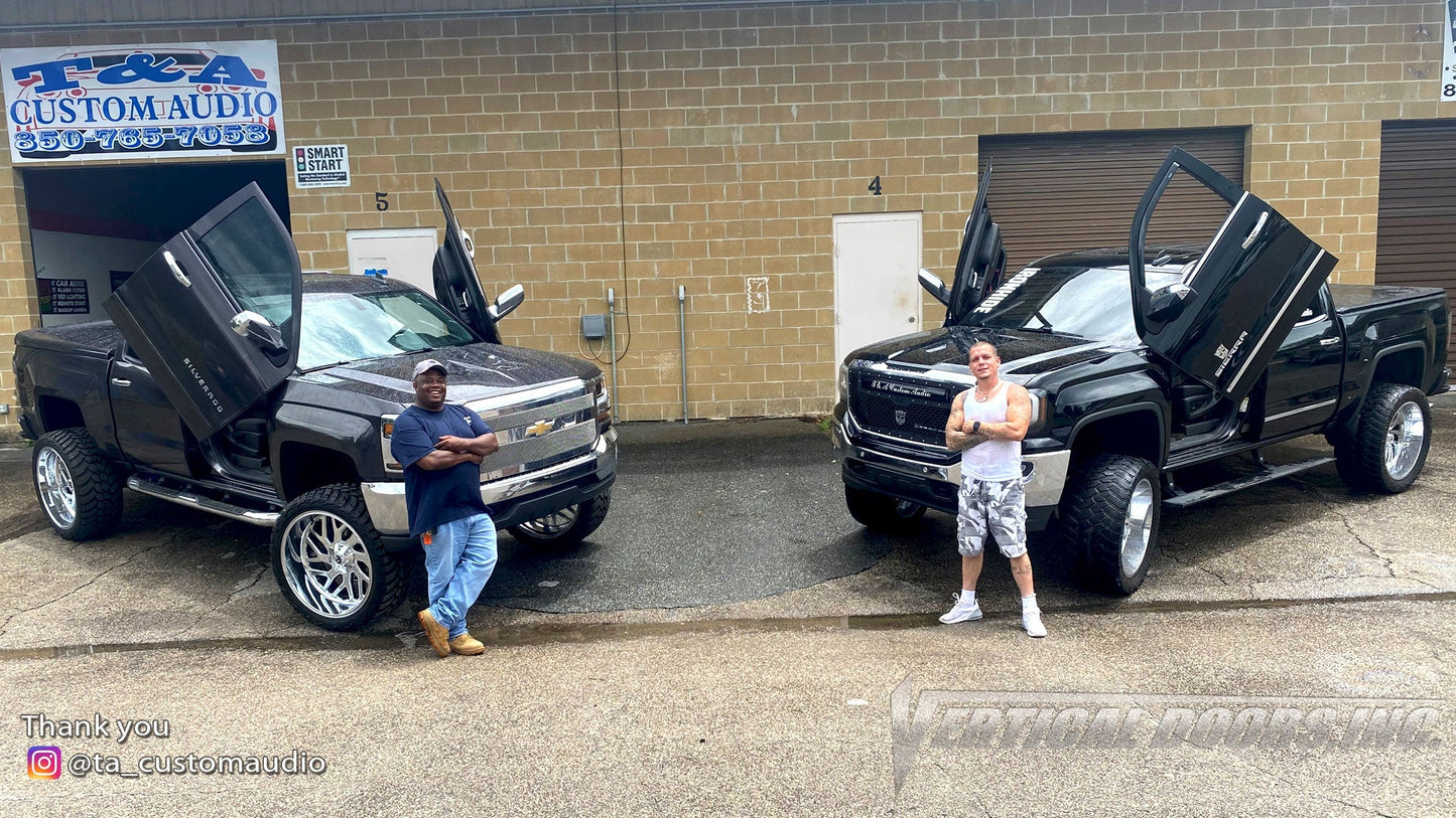 Chevrolet Silverado 2014-2018 Vertical Doors