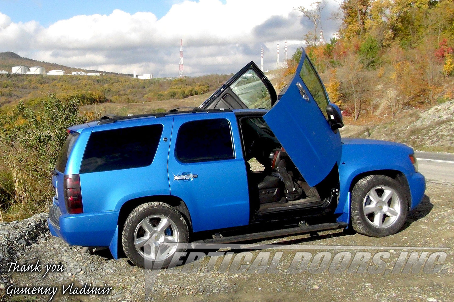 Chevrolet Tahoe 2007-2014 Vertical Doors