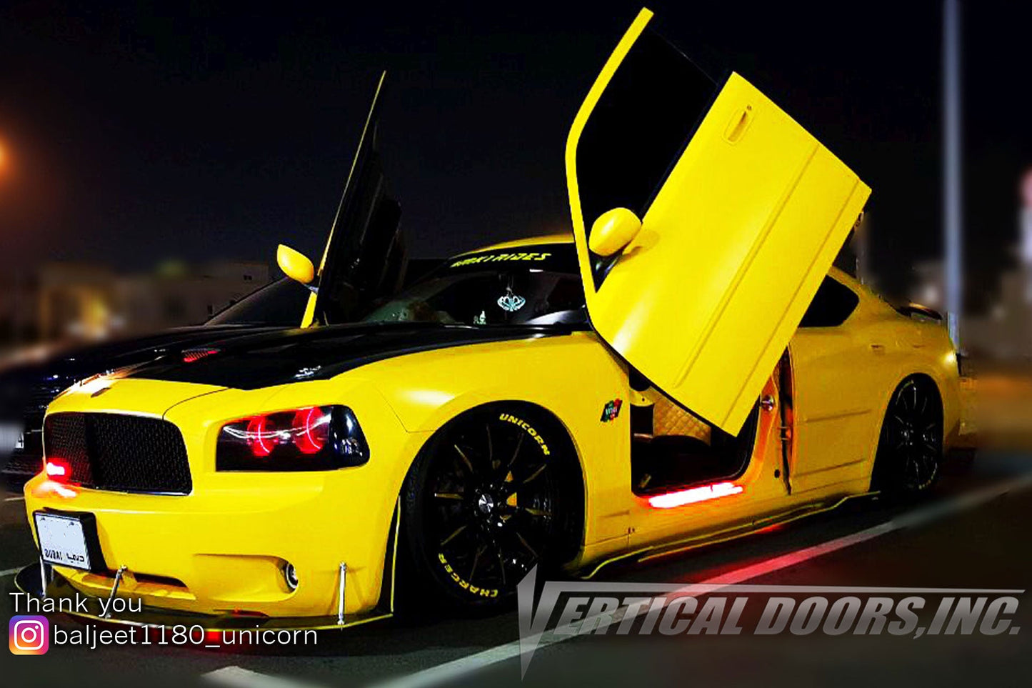 Dodge Charger 2011-2022 Vertical Doors
