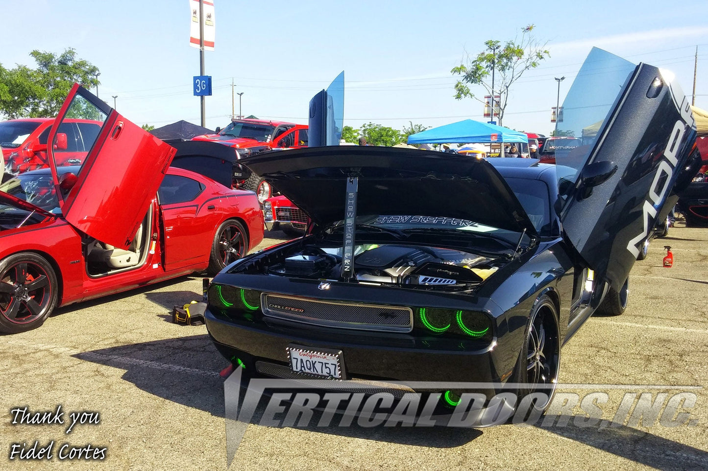 Dodge Challenger 2009-2022 Vertical Doors