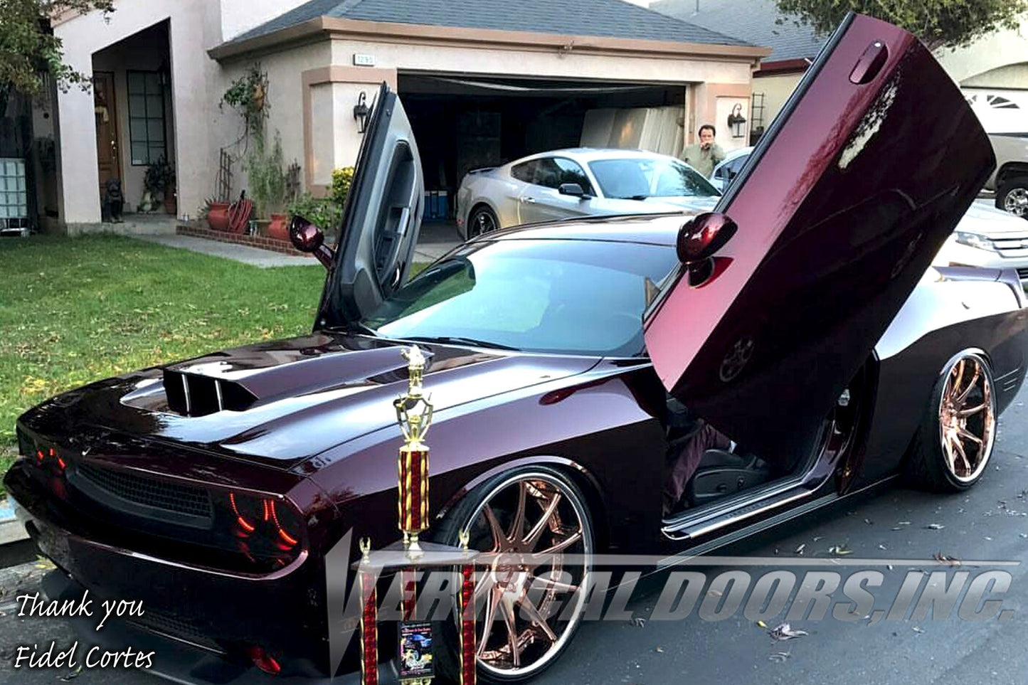 Dodge Challenger 2009-2022 Vertical Doors
