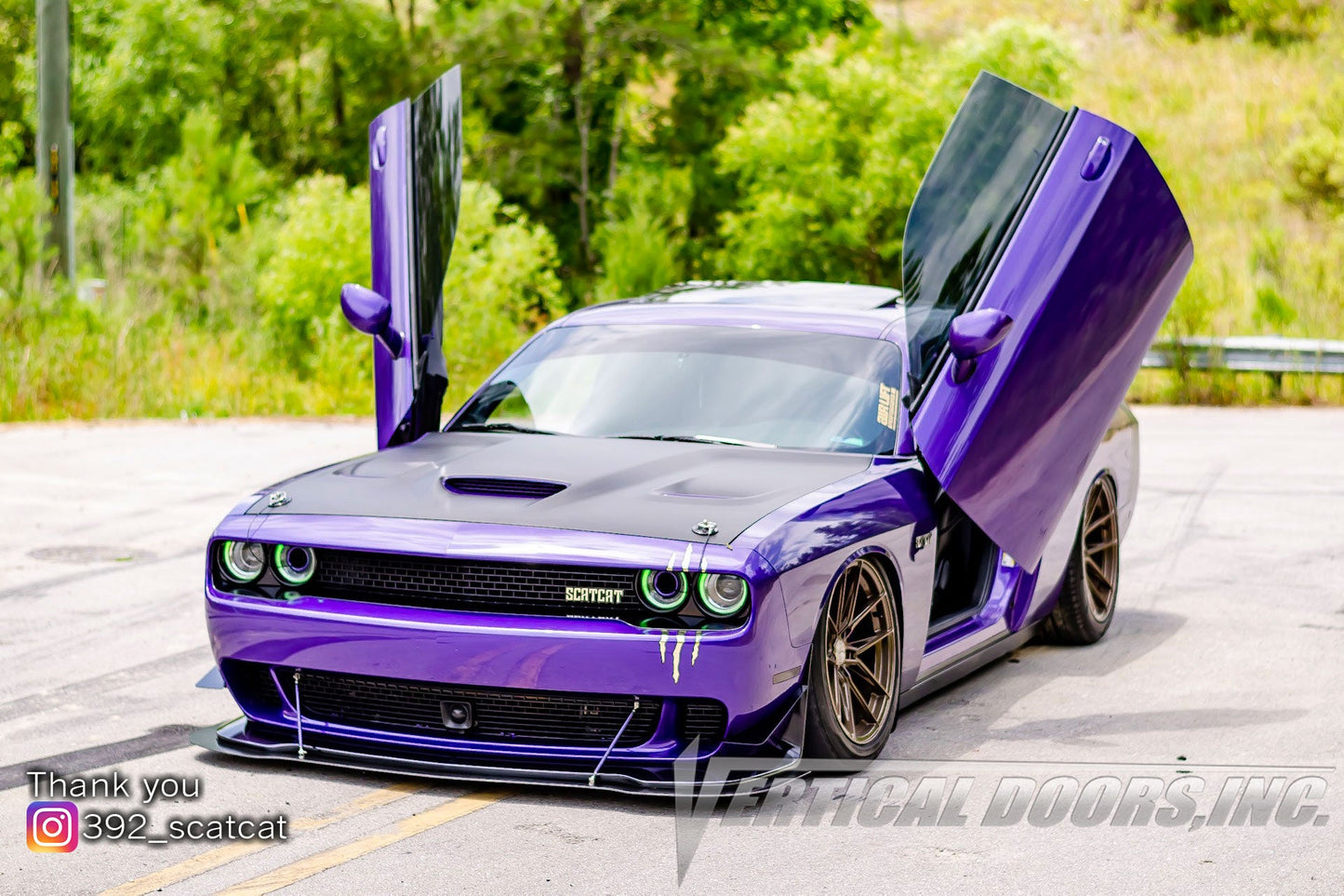 Dodge Challenger 2009-2022 Vertical Doors