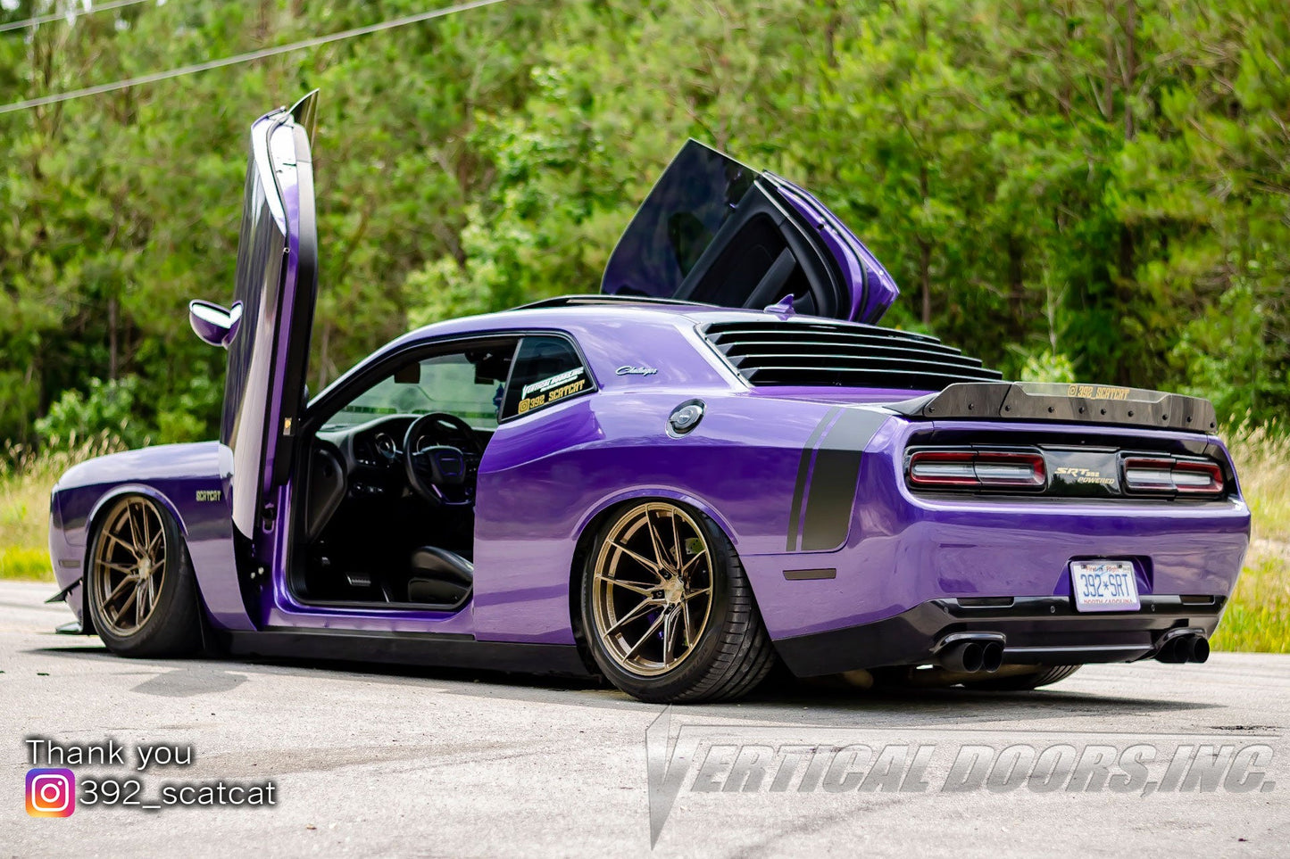Dodge Challenger 2009-2022 Vertical Doors