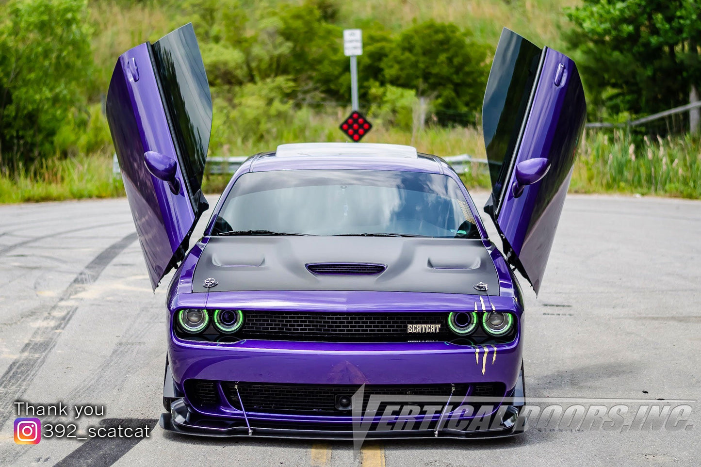 Dodge Challenger 2009-2022 Vertical Doors