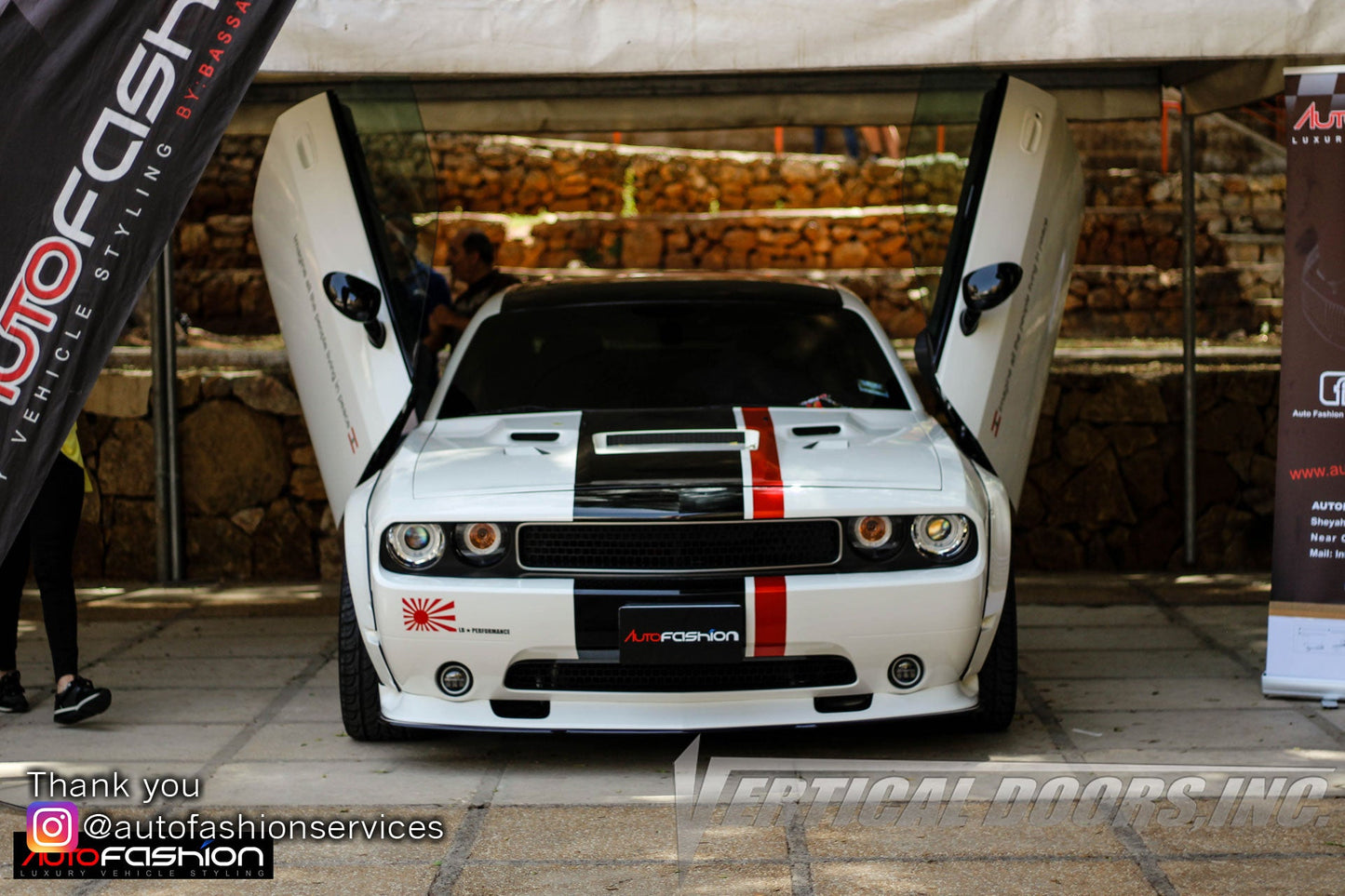 Dodge Challenger 2009-2022 Vertical Doors