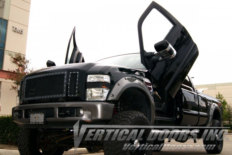 Ford F250/F350/F450/F550 Superduty 1999-2016 Vertical Lambo Doors Conversion Kit
