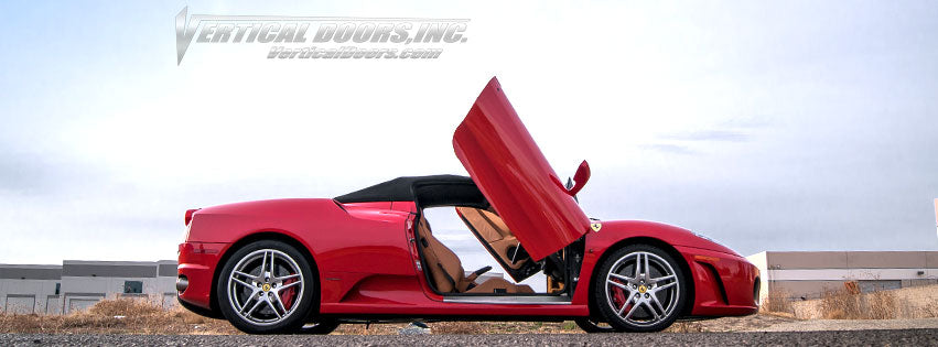 Ferrari F430 2004-2009 Vertical Lambo Doors Conversion Kit