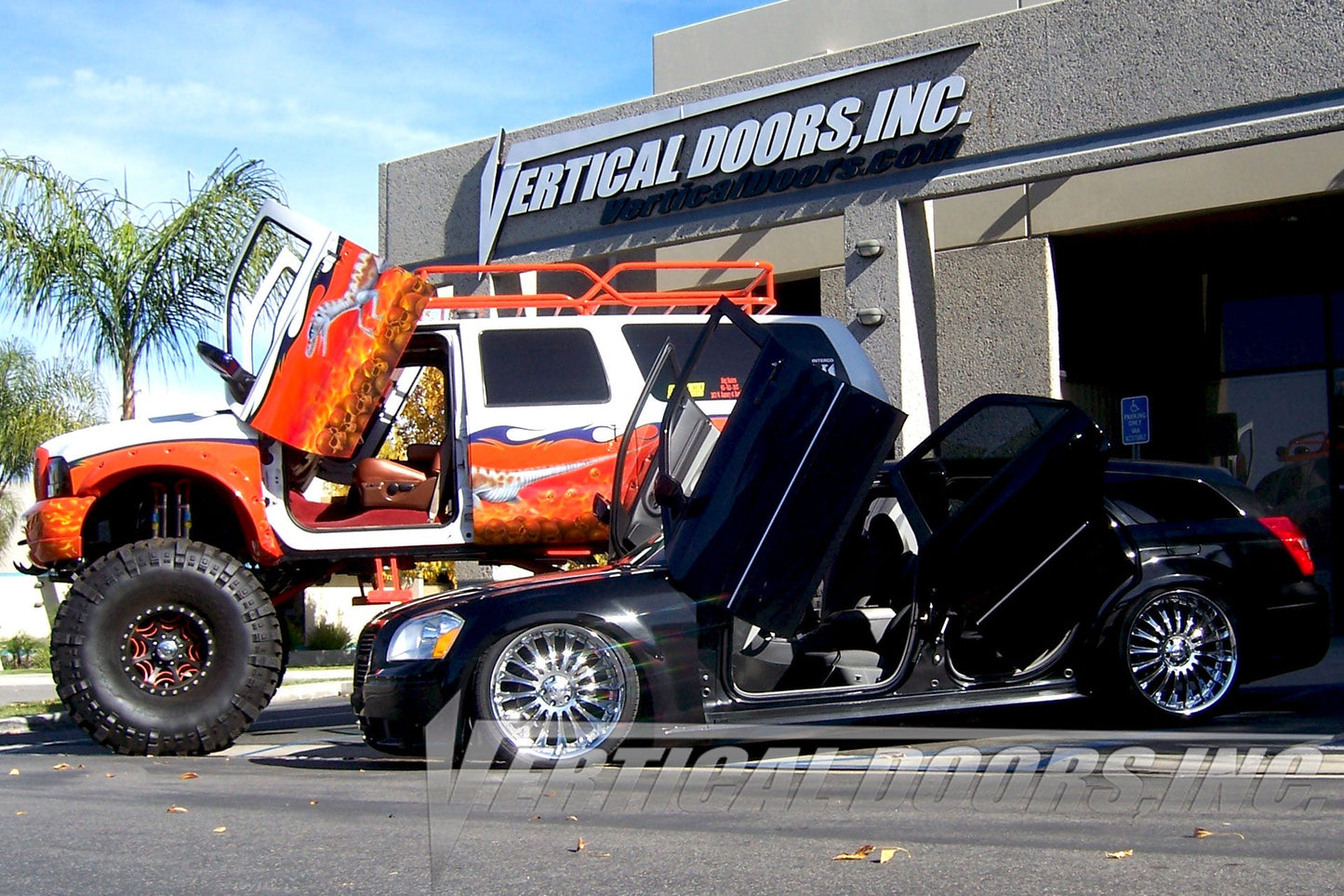 Ford Excursion 2000-2005 Vertical Doors