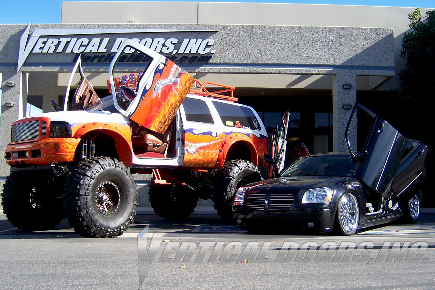 Ford Excursion 2000-2005 Vertical Doors