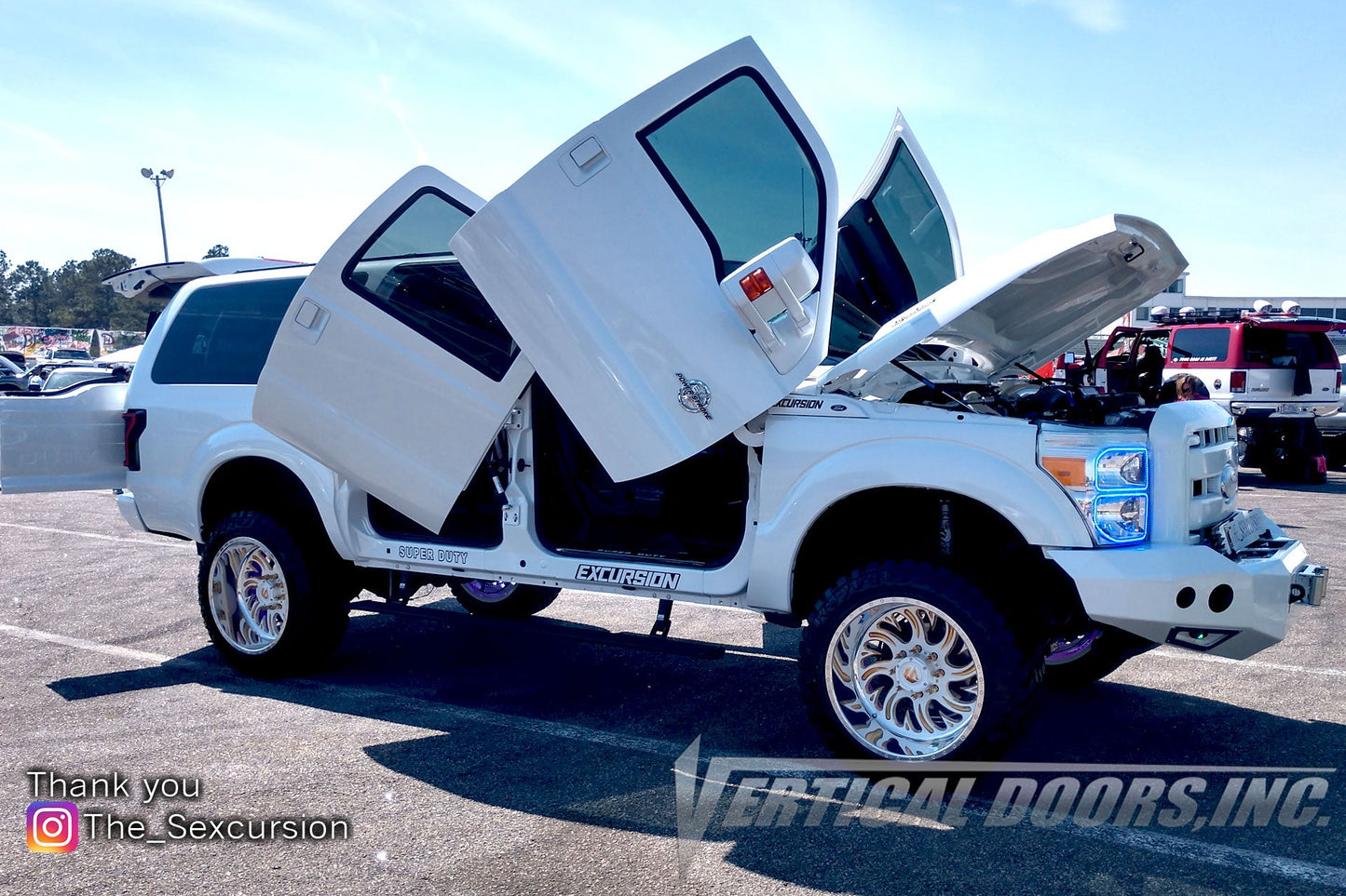 Ford Excursion 2000-2005 Vertical Doors
