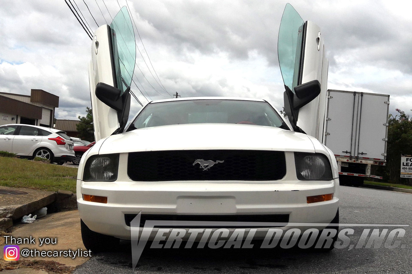 Ford Mustang 2005-2010 Vertical Doors