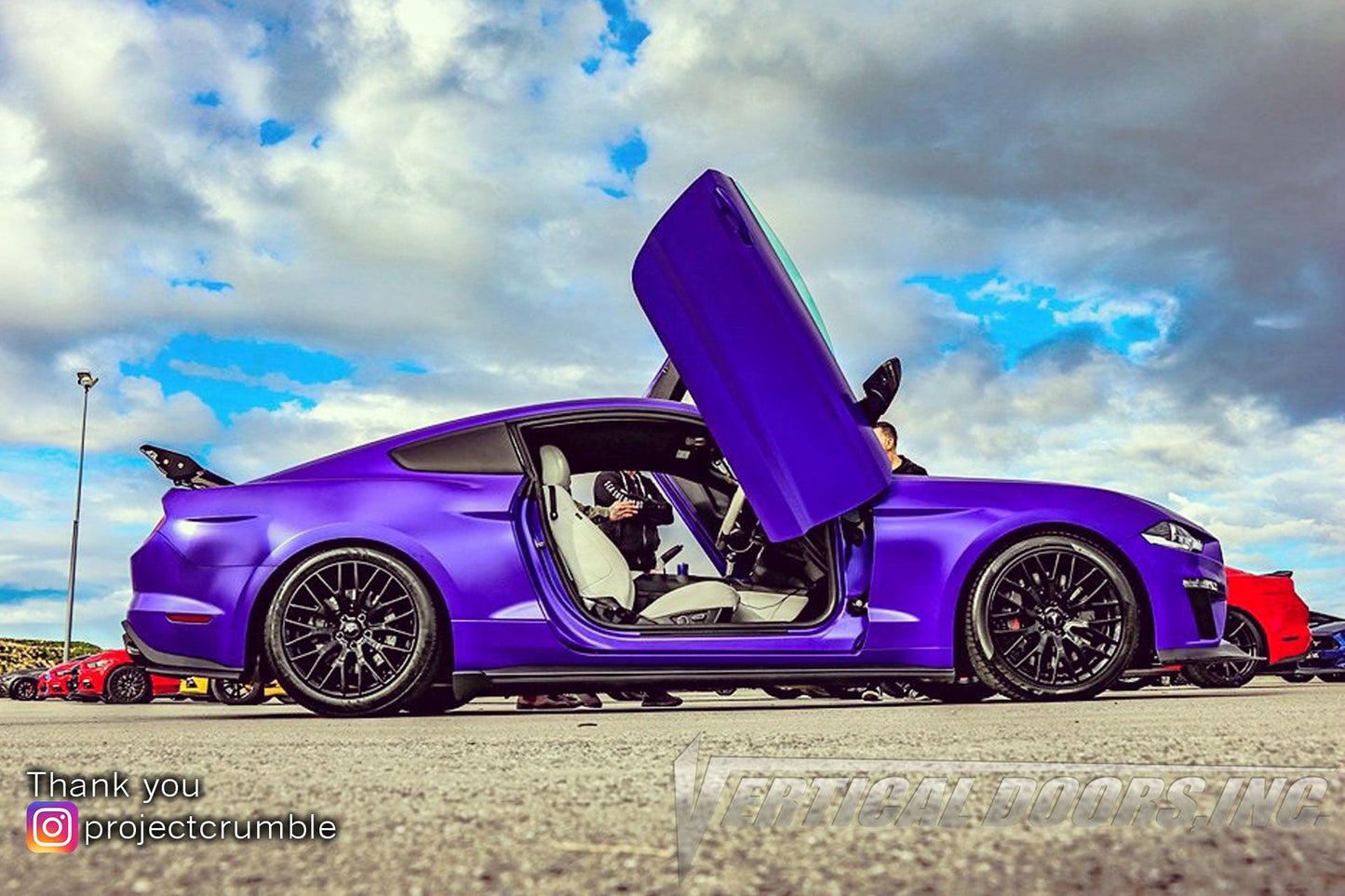 Ford Mustang 2015-2022 Vertical Doors Kit
