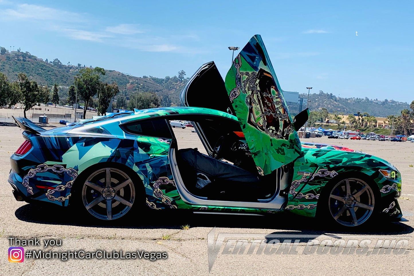 Ford Mustang 2015-2022 Vertical Doors Kit