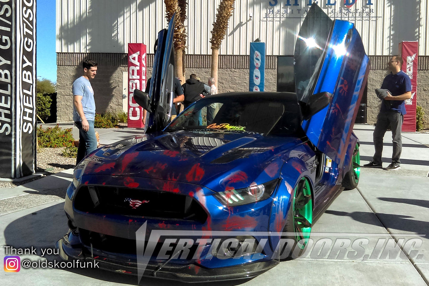 Ford Mustang 2015-2022 Vertical Doors Kit