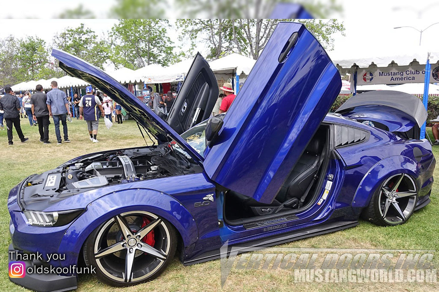 Ford Mustang 2015-2022 Vertical Doors Kit
