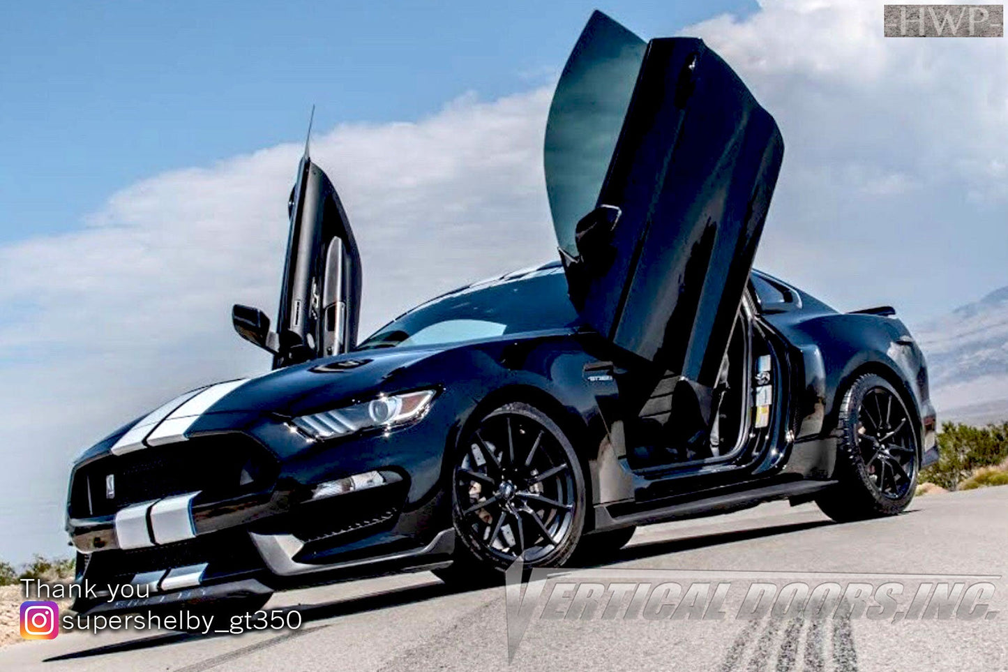 Ford Mustang 2015-2022 Vertical Doors Kit